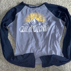 California Graphic Long Sleeve Shirt